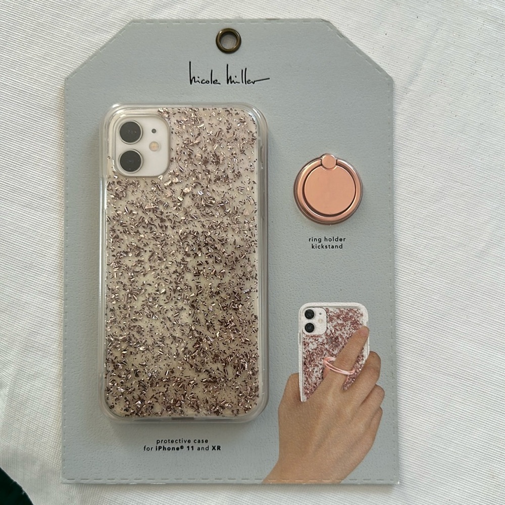 Nicole Miller IPhone Case and Ring